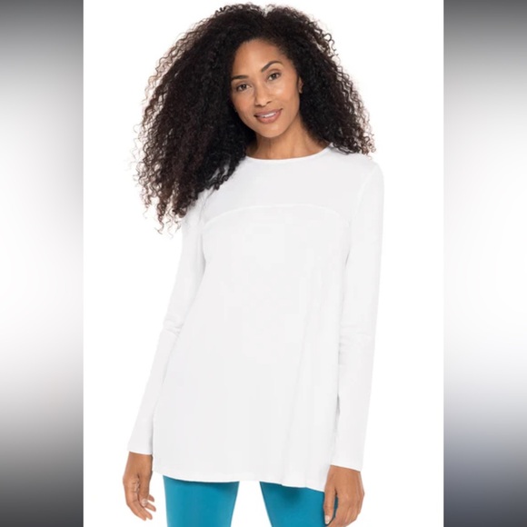 Coolibar Women's Daybreak Swing Top Nwt - Picture 1 of 5